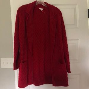 red candies sweater